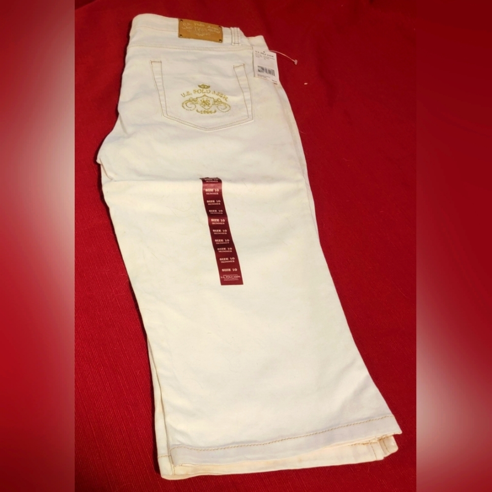 White Skimmer Jeans NWT